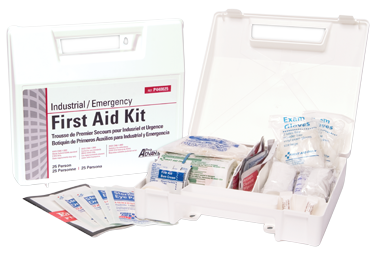Kit First Aid 25 People 158 pieces ProAdvantage Wall mountable Trilingual labels (1/KT) by Pro Advantage  ID P440025